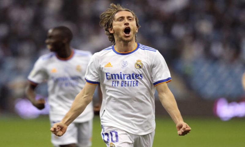 Hình ảnh tiền vệ Luka Modric 